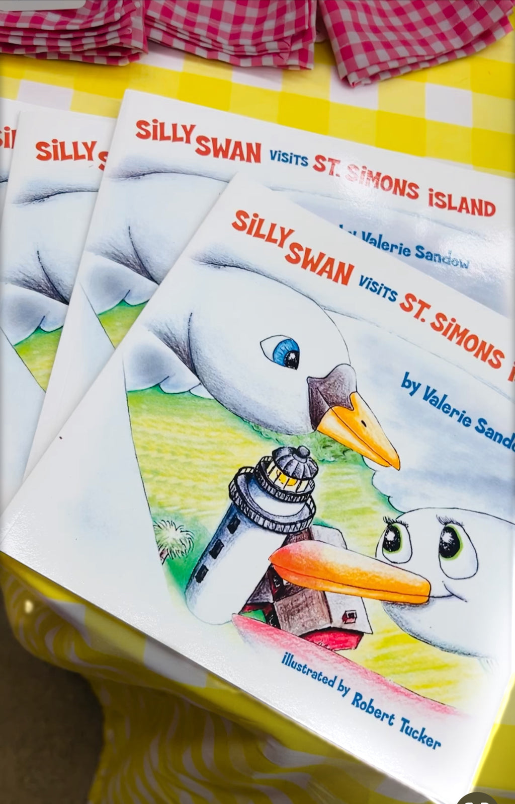 Silly Swan Visits St Simons Island Children's Book