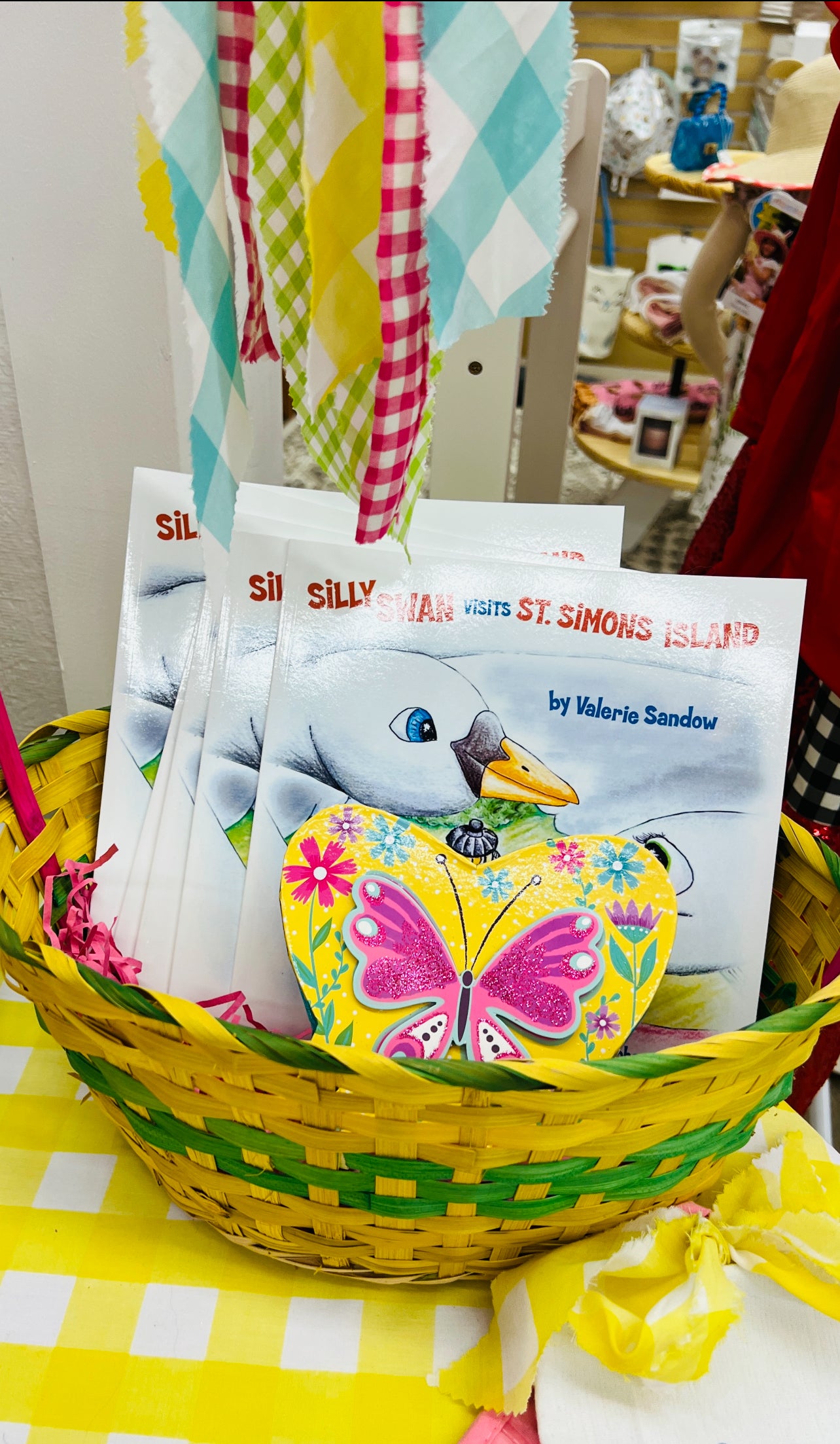 Silly Swan Visits St Simons Island Children's Book