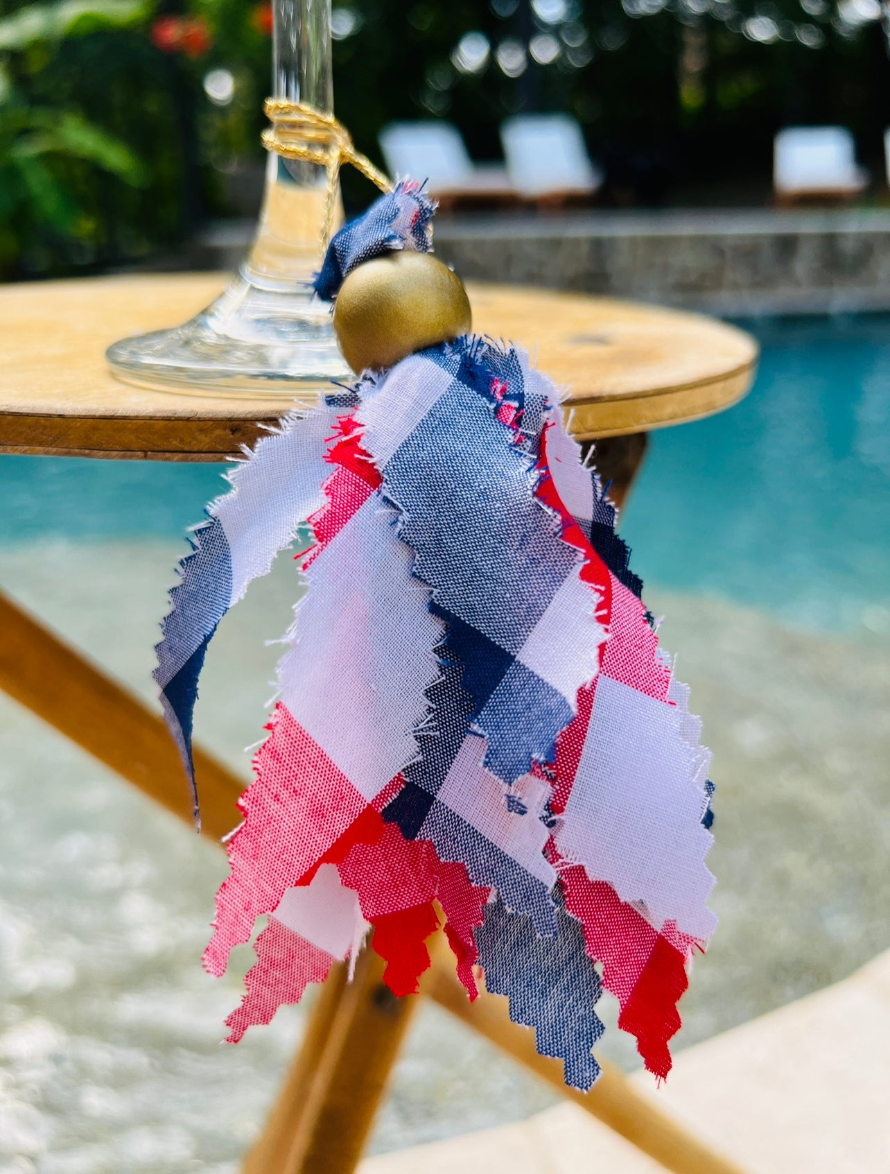 Red, White & Blue Tassels